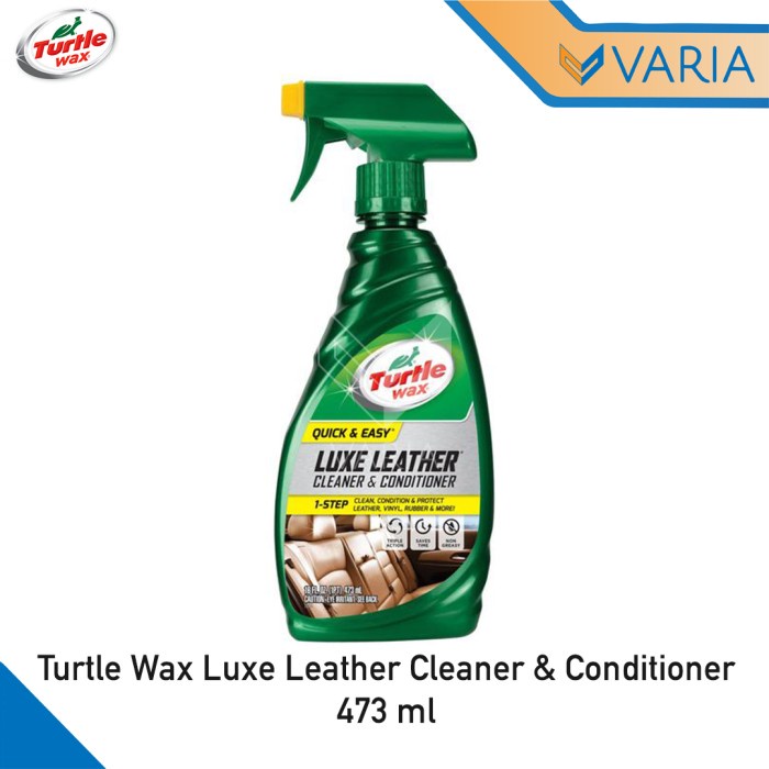 Turtle Wax Luxe Leather Cleaner &amp; Conditioner 473 ml Quick &amp; Easy