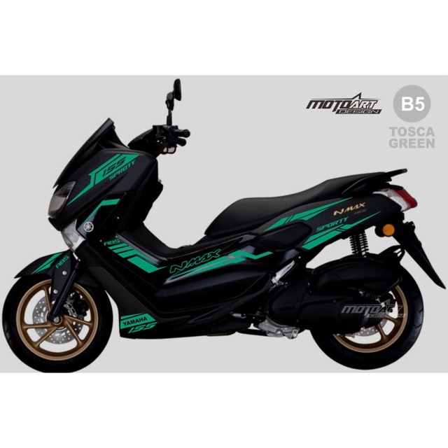 

Sticker cutting NMX tosca green kode B5