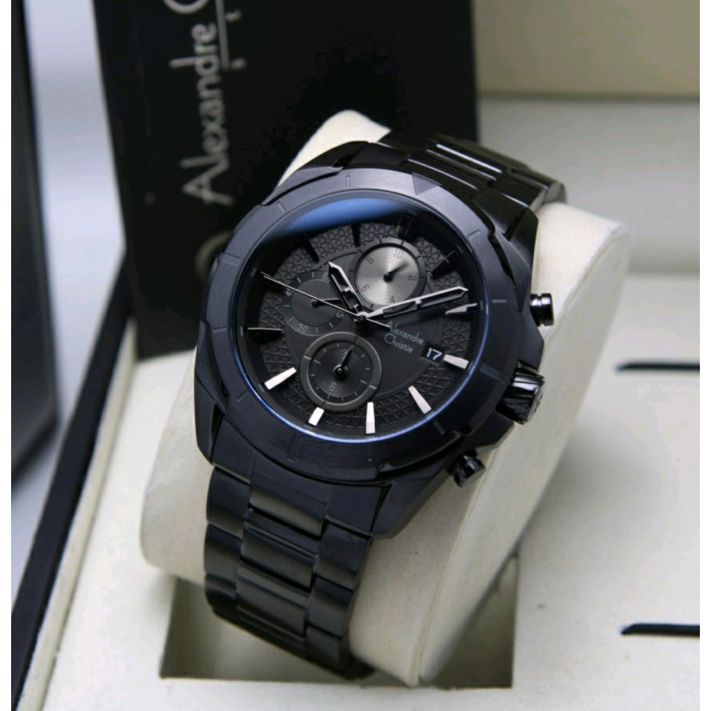 Alexandre Christie Ac 6596 / ac6596 Jam Tangan Pria  Original Bergaransi Resmi 1 Tahun