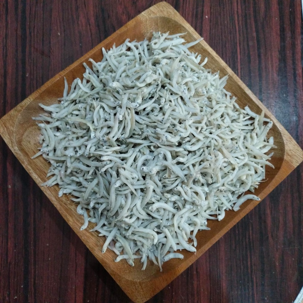 

Ikan Teri Nasi Medan Ukuran Sedang 100 gram / 250 gram / 500 gram