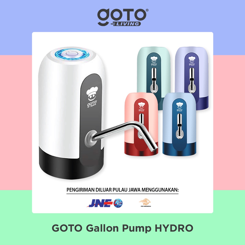 Goto Hydro Pompa Galon Elektrik Dispenser Air Minum Gallon