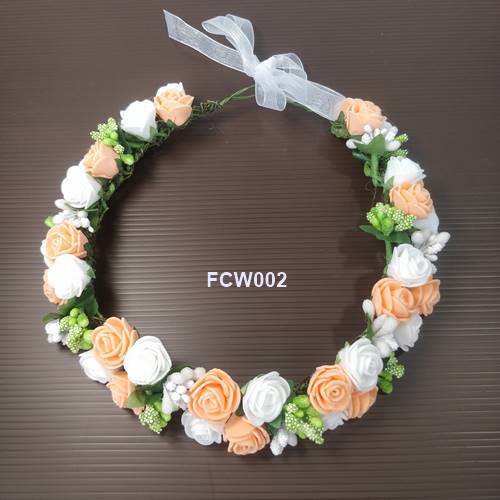 [PALING LARIS] HIASAN PENGANTIN BRIDESMAID FLOWER CROWN PESTA PERNIKAHAN FCW002