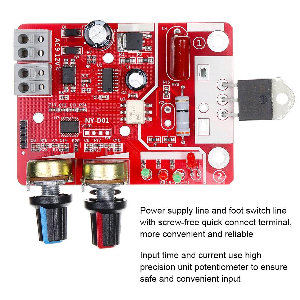 Papan Sirkuit Panel Kontrol Pengelasan Listrik Digital 100A (house2020)