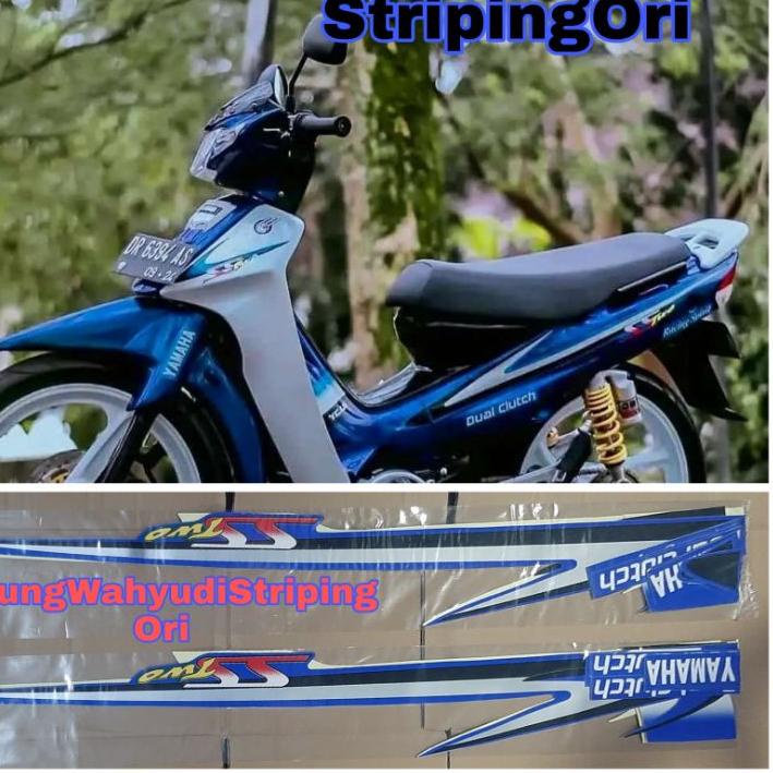 Terjangkau STIKER STRIPING LIS BODY MOTOR YAMAHA FIZR SS TWO 2 BIRU SSTWO MALAYSIA EDITION FIZ R F1Z