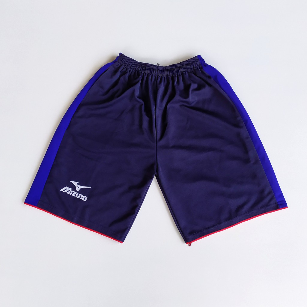 (1kg= 8pcs) Celana pendek olahraga/celana kolor/celana pendek pria/celana futsal/celana volly-Navy