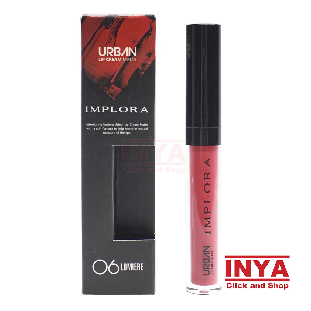 IMPLORA URBAN LIP CREAM MATTE 06 LUMIERE 2.9gr