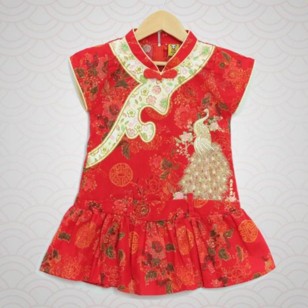 DI07 Dress imlek anak 1-10 tahun | baju imlek 2018 | xincia cheongsam