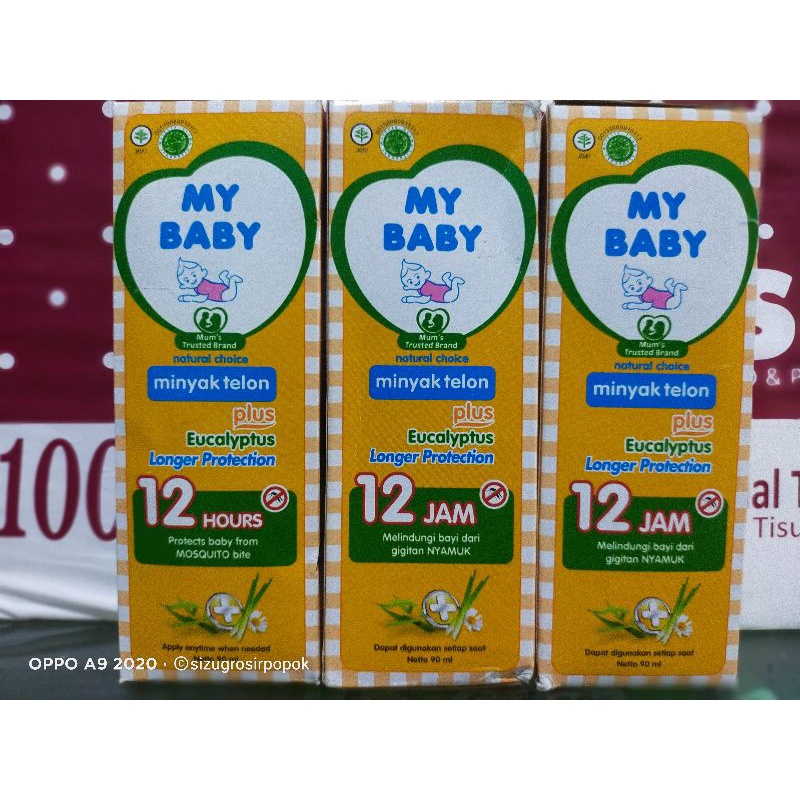 My Baby Minyak Telon Plus 150 Ml - Minyak Telon Plus My Baby 150 Ml