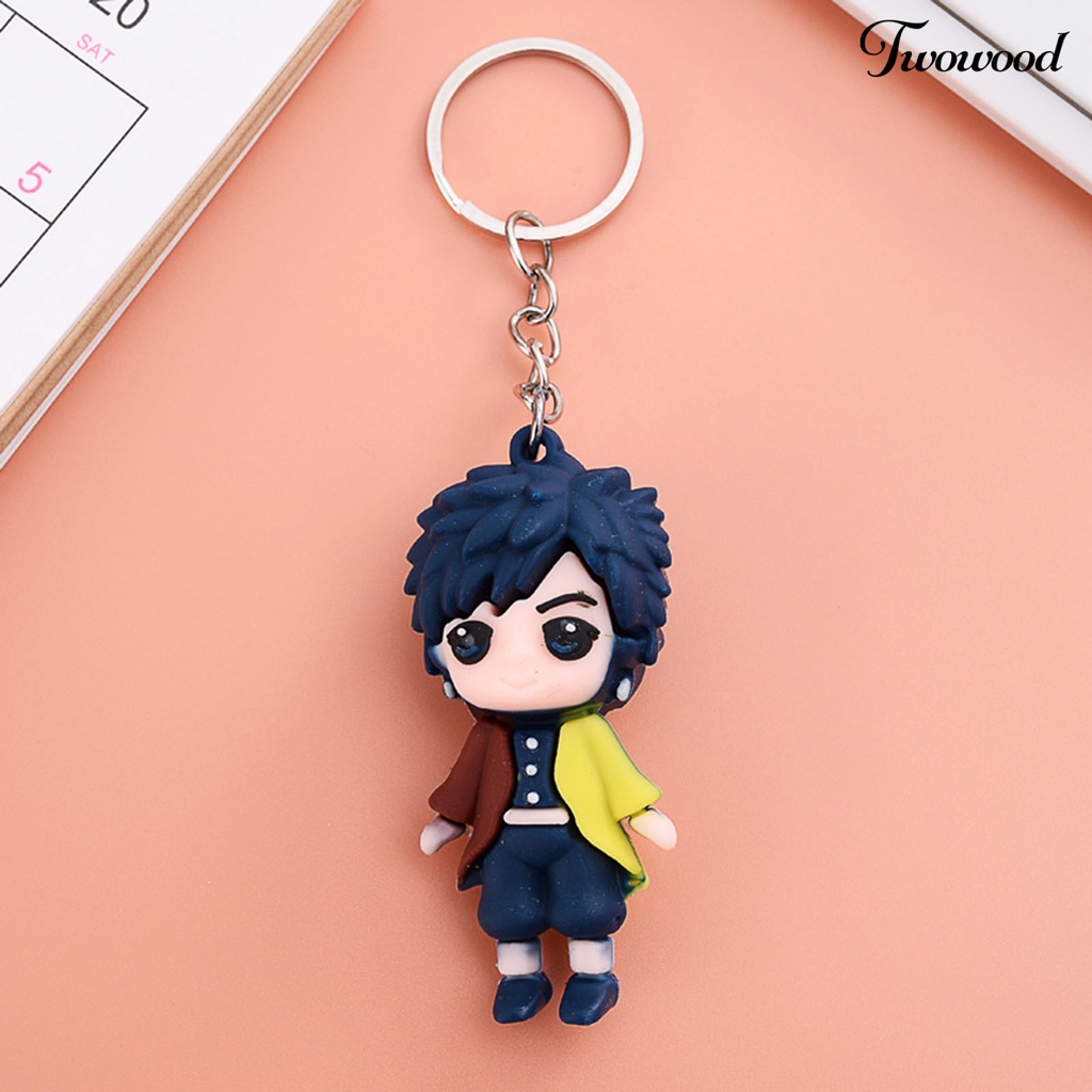 Gantungan Kunci Desain Anime Jepang Bahan PVC Untuk Anak