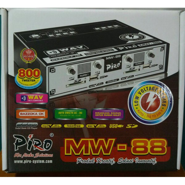 Ampli Walet Piro MW-88