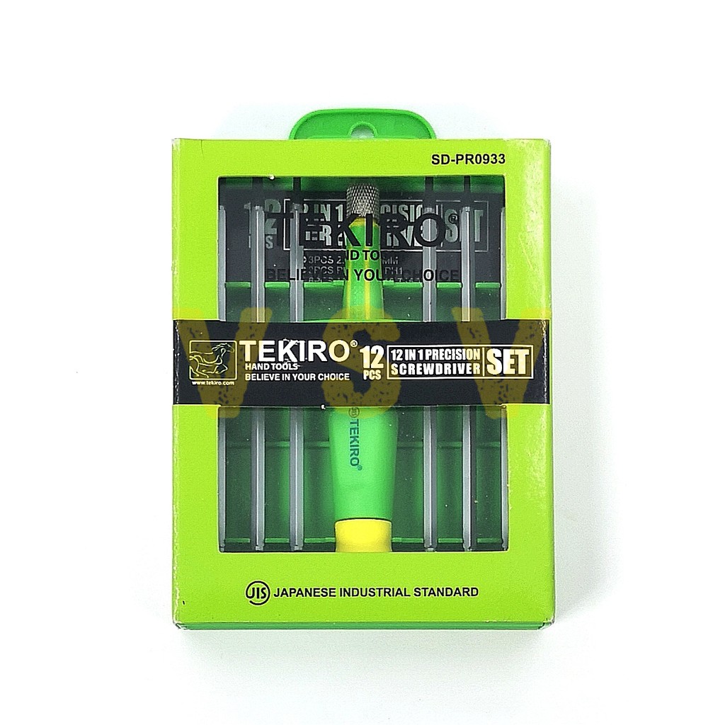 Tekiro Precision screwdriver 12in1 Obeng jam obeng hp obeng kacamata