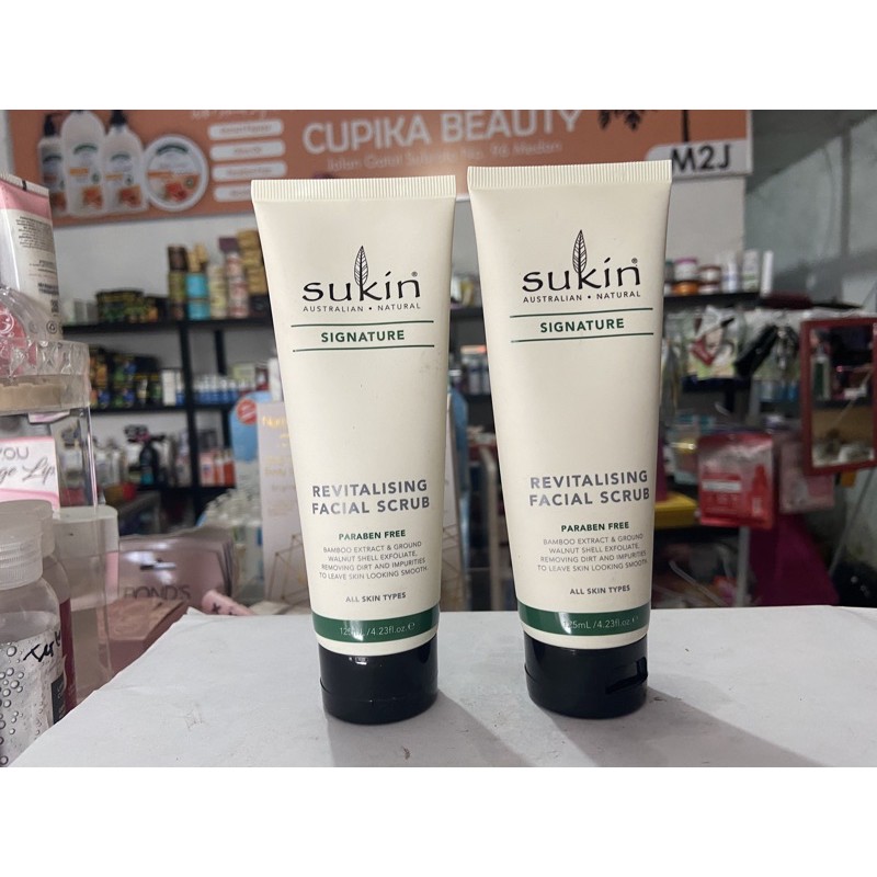 cni.x -- sukin revitalizing facial scrub -- sukin revitalising facial scrub - scrub wajah sukin