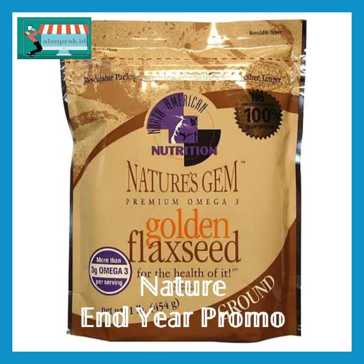 

6Rg5T7T- Nature' Gem Premium Golden Flaxseed Te5Ts56-