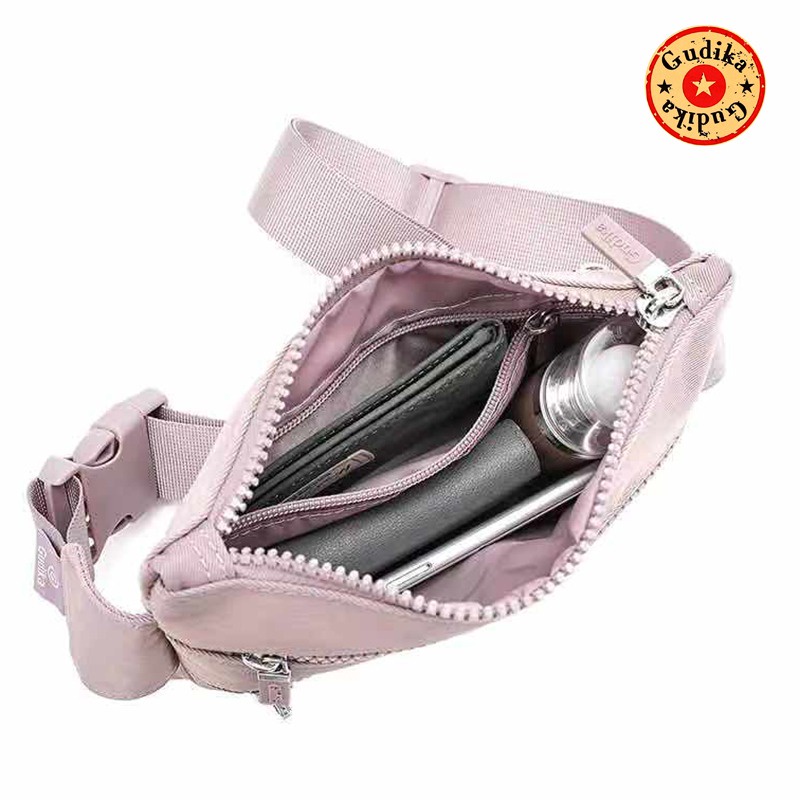 BIG PROMO Tas Pinggang Wanita GUDIKA 5198 - tas selempang wanita import original murah - tas waistbag - westbag - tas cewek - tas waterproof - fashion - tas korea - tas kondangan - cod - bayar di tempat - gratis ongkir - travel bag - sling bag - tas mini