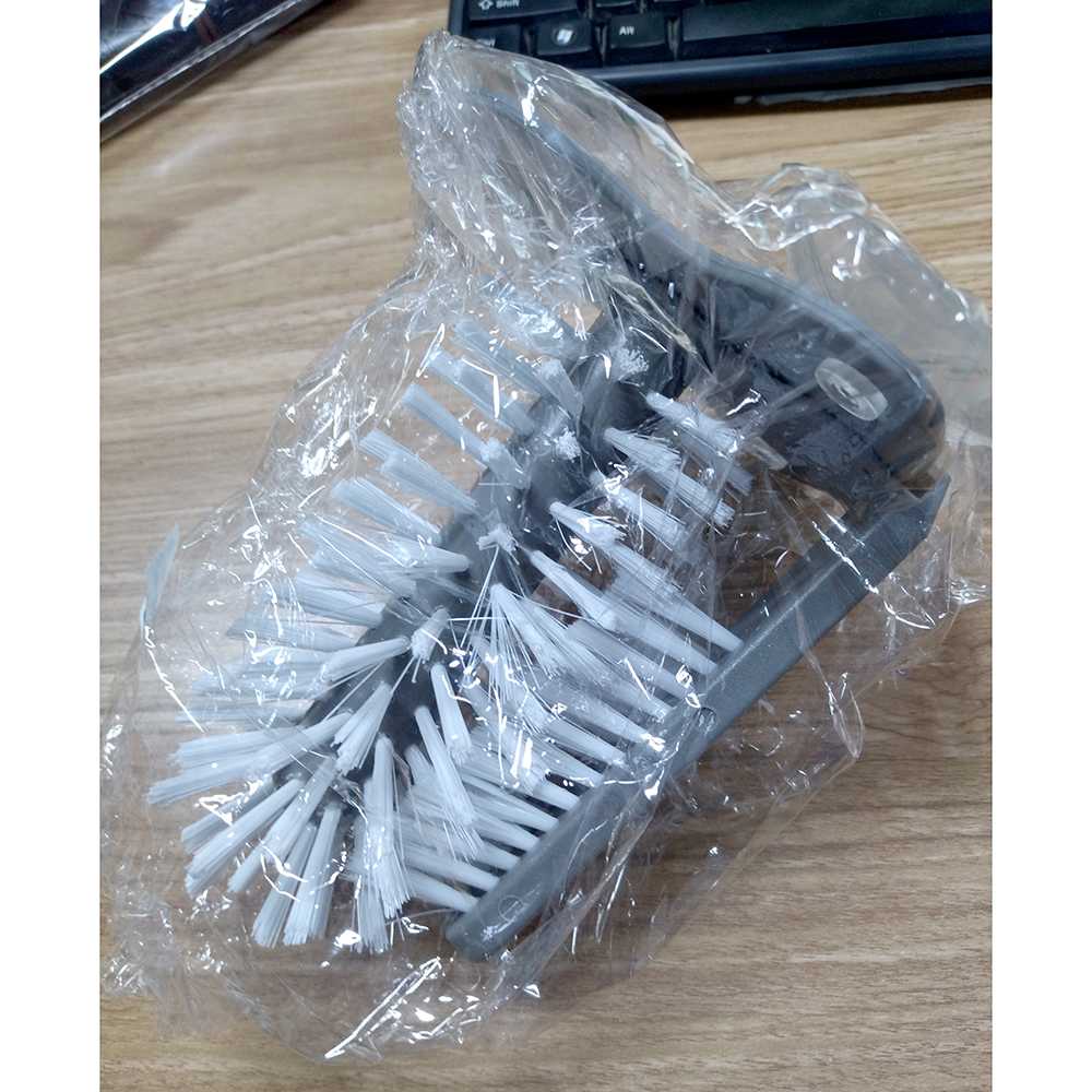 Sikat Cuci Gelas Botol Serbaguna Model Tempel Wastafel
