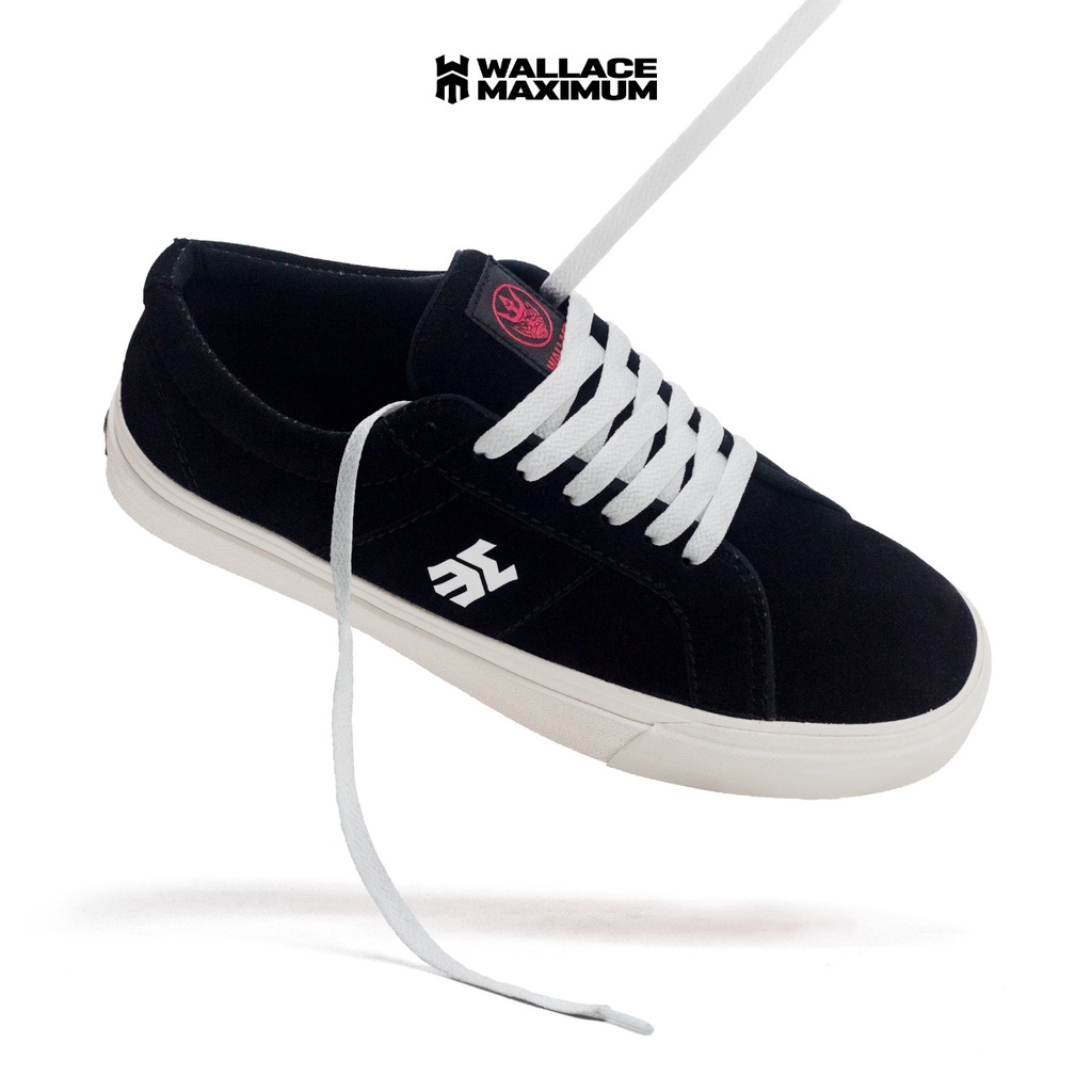 SEPATU VULCANIZED WAMA SNEAKERS PRIA WANITA VULCANISIR SKATE BMX OBELIS DAN ASTERIS WALLACE sepatu vulcanized skateboard BRAND LOKAL WALLACE MAXIMUM ORIGINAL-3