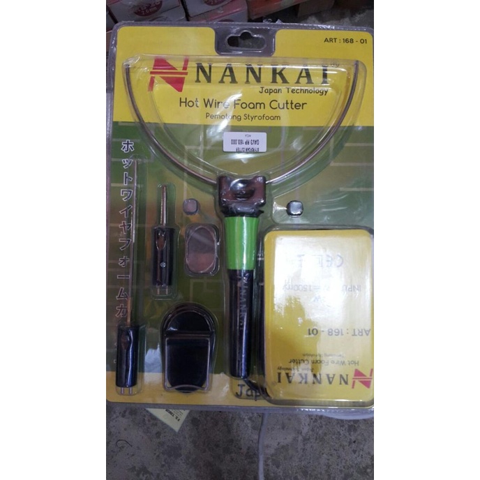 

PROMO Styrofoam Cutter / Alat Pemotong Gabus / Potong Gabus 3 in 1 Nankai