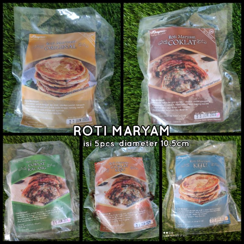 Roti Maryam isi 5 aneka rasa FROZEN