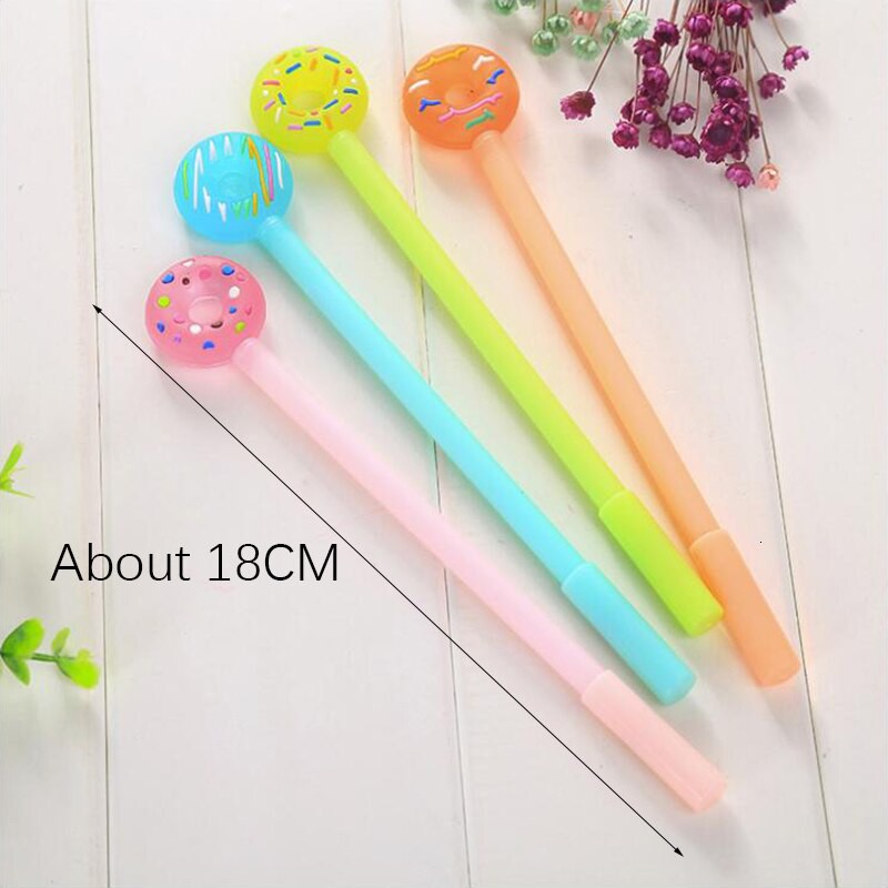 

Pen gel pulpen gel ballpoint Donuts kawaii japan souvenir Donat mr diy