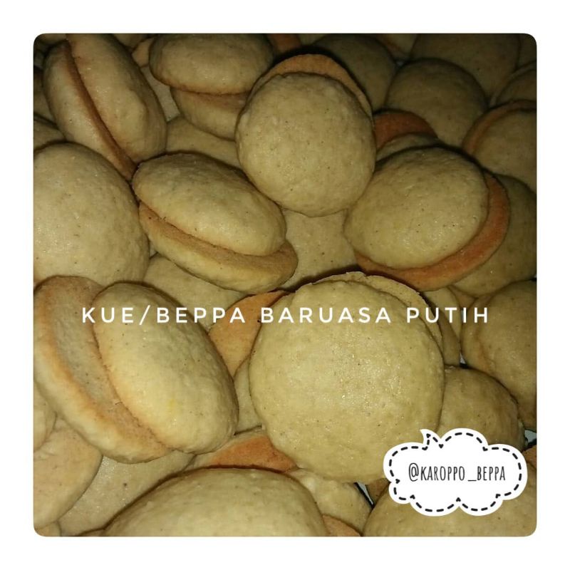 

Baruasa putih, Kue Bugis, karoppo_Beppa