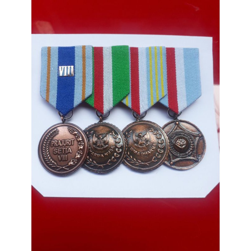 SATYA LENCANA 8 THN TNI DARMA NUSA WIRA DARMA SANTI DARMA HIGH QUALITY PRODUK COD