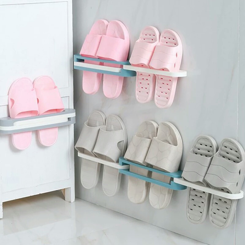 Rak Sendal Minimalis Gantungan Tempat Sendal Rotary Slipper Rack