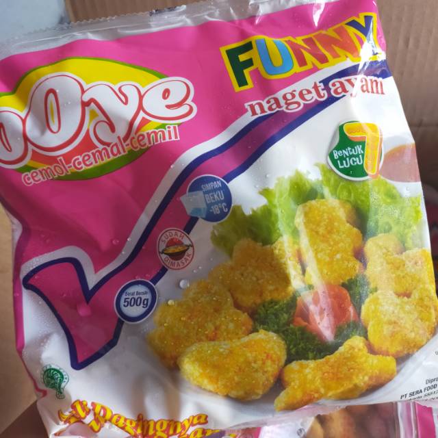 Naget Ooye Funny 500gr/naget karakter murah
