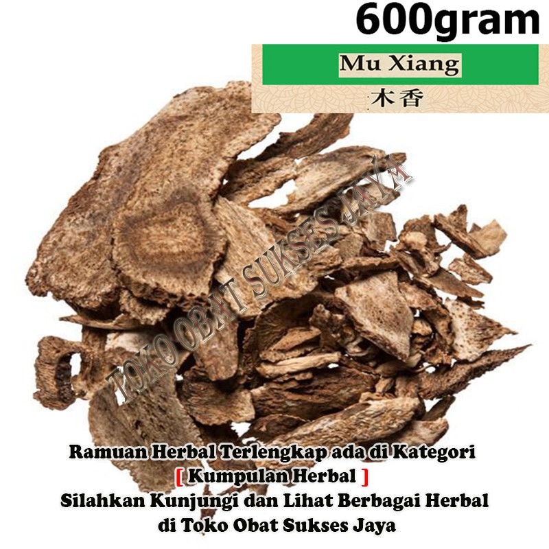 [600gram]  Mu Xiang / Costus Root -  Radix Auklandiae Lappae