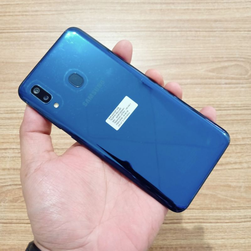 [ Termurah ] Hp Samsung A20 Ram 3 Gb Memory 32 Gb Second Seken Bekas Murah Mulus