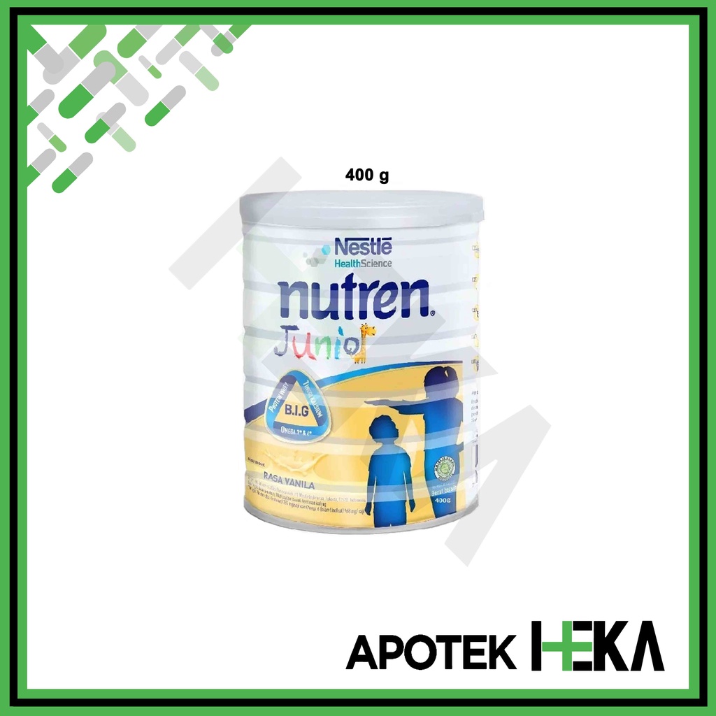 Nutren Junior 400 g / 800 g - Susu Formula Pertumbuhan Bebas Laktosa (SEMARANG)