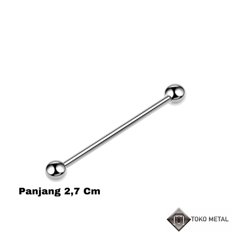 COD✔️ANTING PIERCING BARBEL TINDIK UNTUK PRIA &amp; WANITA [TOKO METAL]