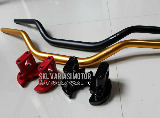 Raiser Stang New Vixion R 2017 Facelift Plus  Stang Fatbar - Peninggi Stang New Vixion Model Batman