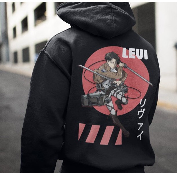 Hoodie Levi Ackerman Humanity's Strongest Soldier Anime Attack On  Titan SNK Anime Manga