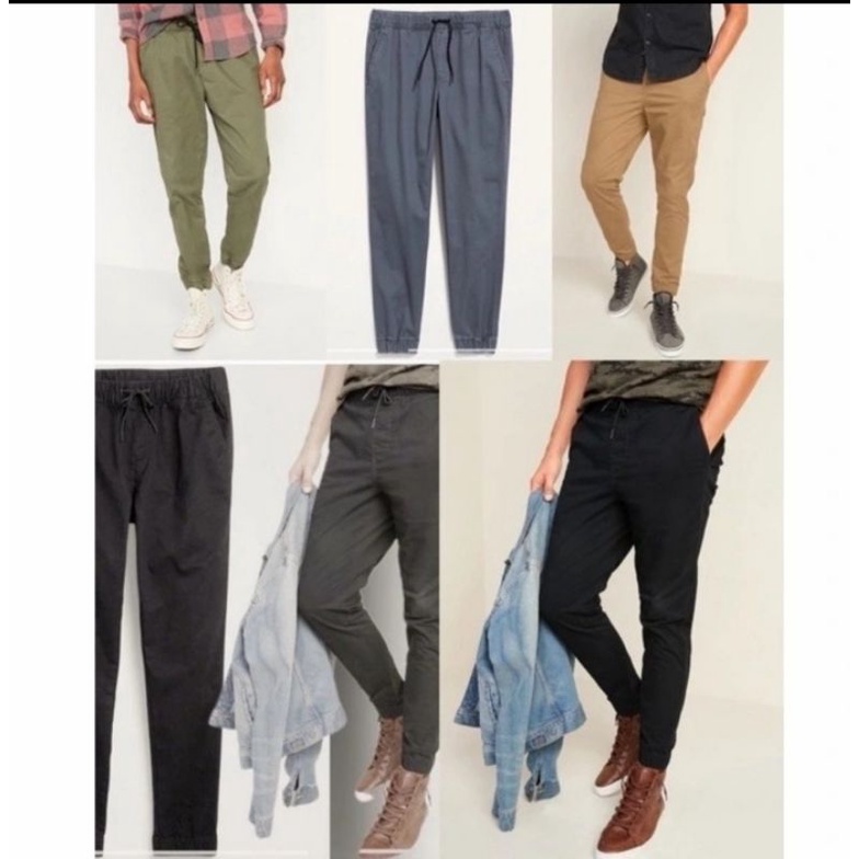 OLD NAVY Modern Jogger Built in Flex / Celana jogger pants pria / celana import original