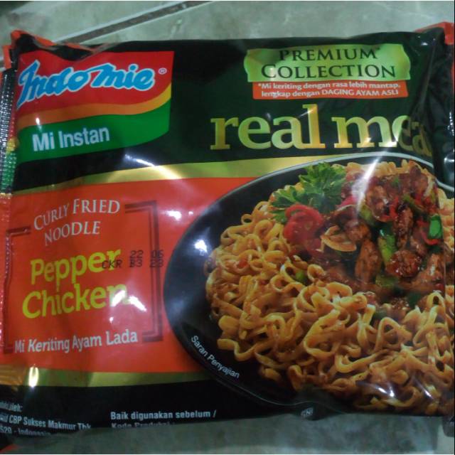 

Indomie /mi instan realmeat rasa baru