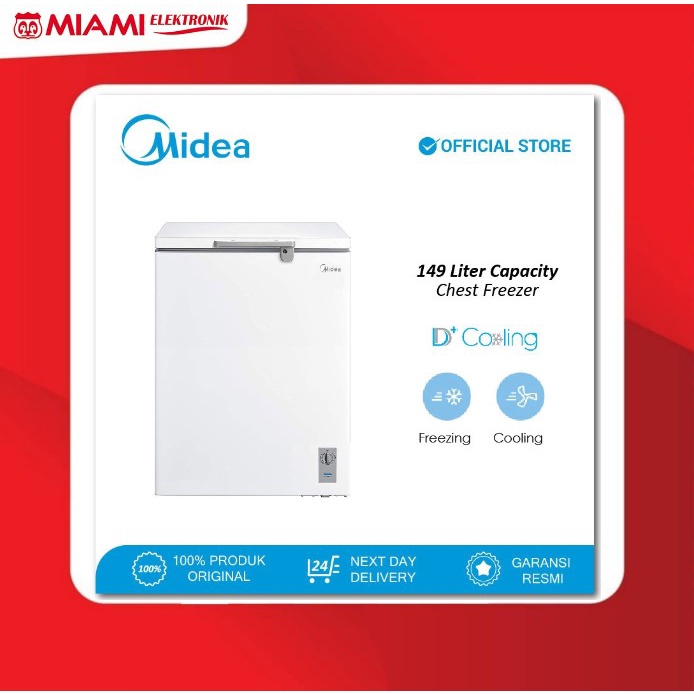 Midea Chest Freezer HS-186CNK (149L)