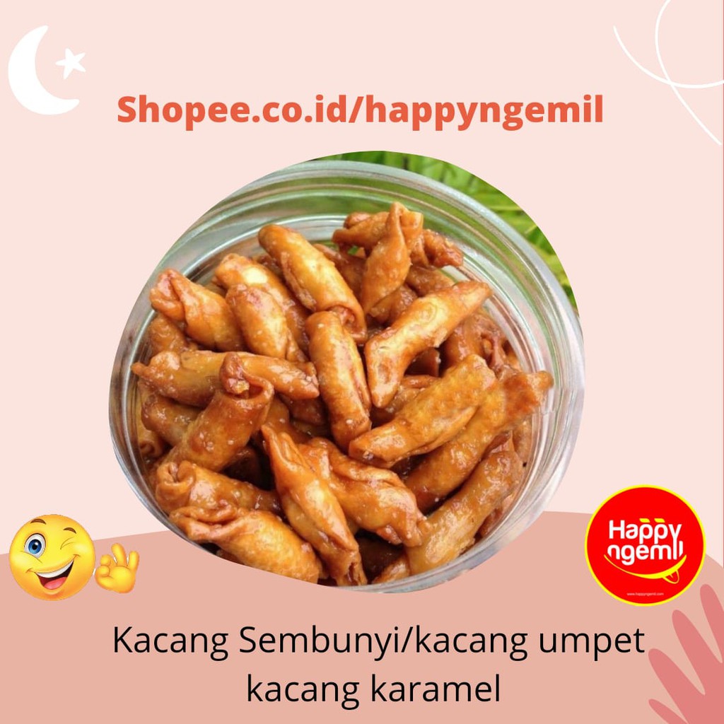 

Kue Kacang Umpet karamel 250gr