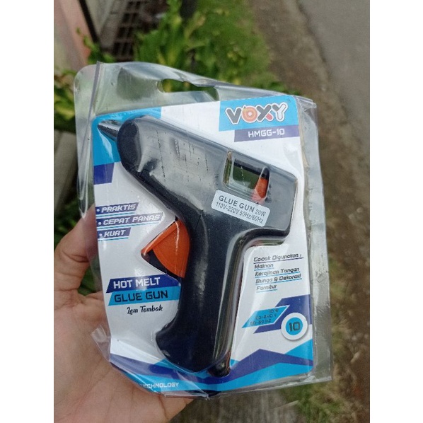 Alat Lem Tembak Glue Gun Kecil/ Hot Melt Glue Gun 20 watt