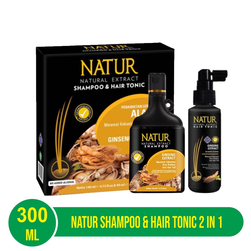 Natur Shampoo &amp; Hair Tonic 2 in 1 Pack