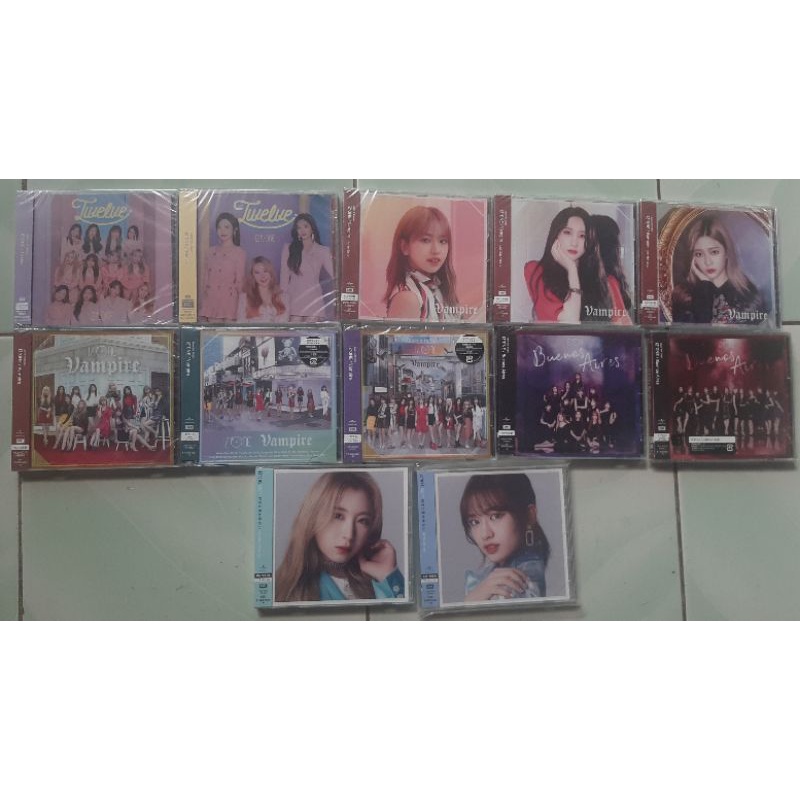 ALBUM JAPAN IZONE SUKITOIWASETAI BUENOS AIRES VAMPIRE TWELVE