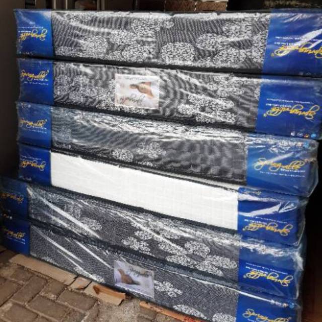 Kasur Springbed merk  Springville Murah  berkualitas  tebal 