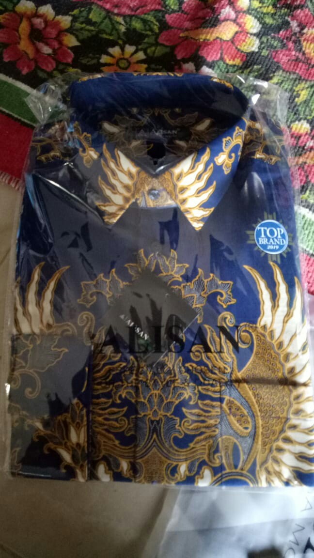 Kemeja Alisan Slimfyt Brendid Best Quality