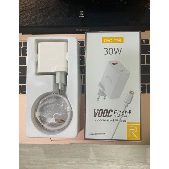 Tc/Charger Vooc 30W Realme C11/C12/C15/C20/C21/C25 Ori 99.9% Support Flash Charger