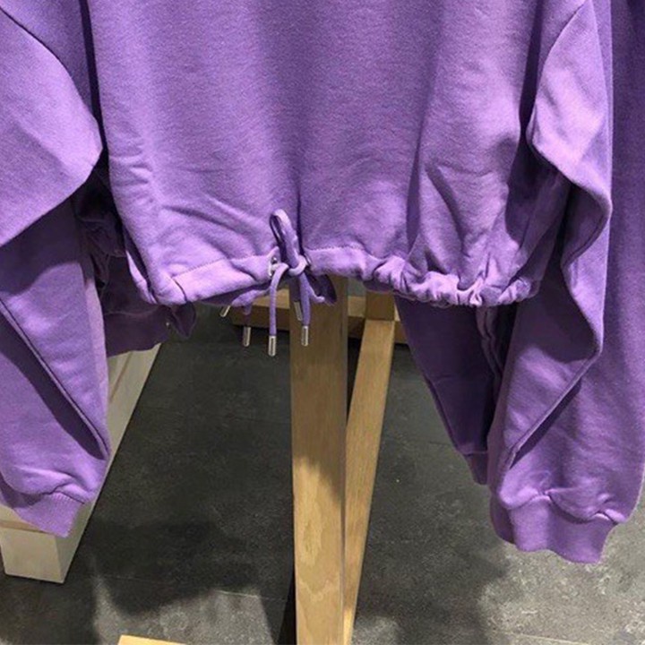 CROP SWEATER LILAC HQ / ATASAN WANITA / CROP TOP / SWEATER CROP / BAJU WANITA