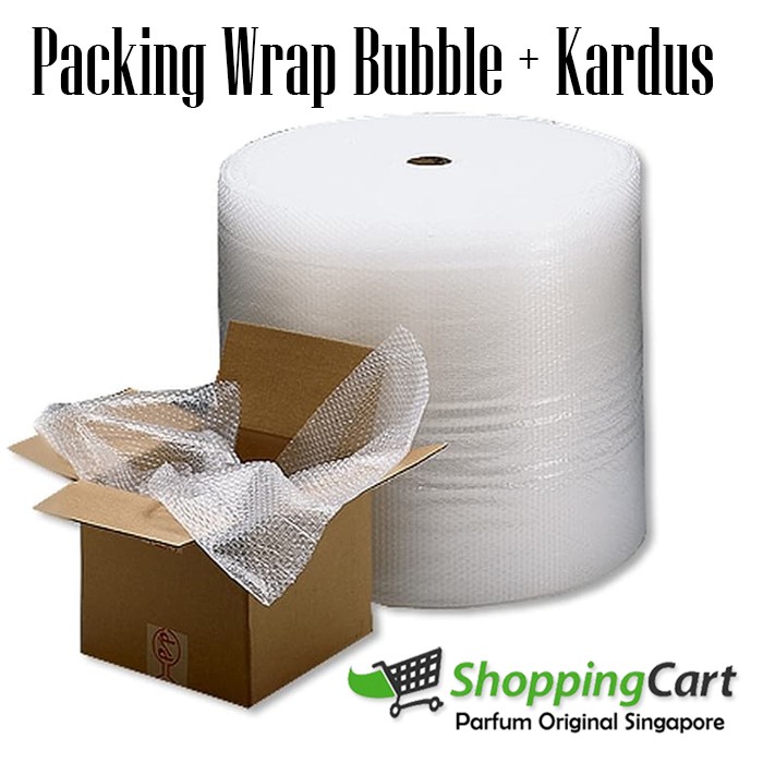

Paket Tambahan Wrap Bubble dan Kardus Warp Wrapbubble Pelindung