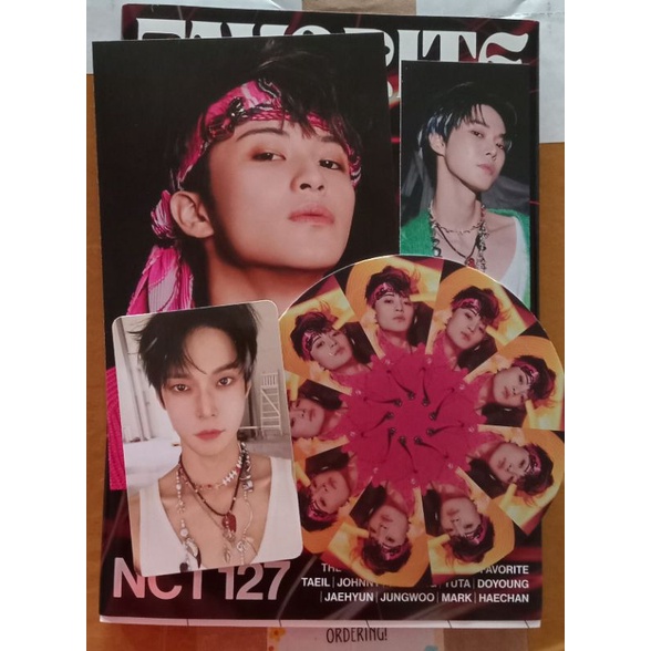 Jual NCT 127 3RD REPACKAGE ALBUM FAVORITE DOYOUNG, MARK PC Photocard