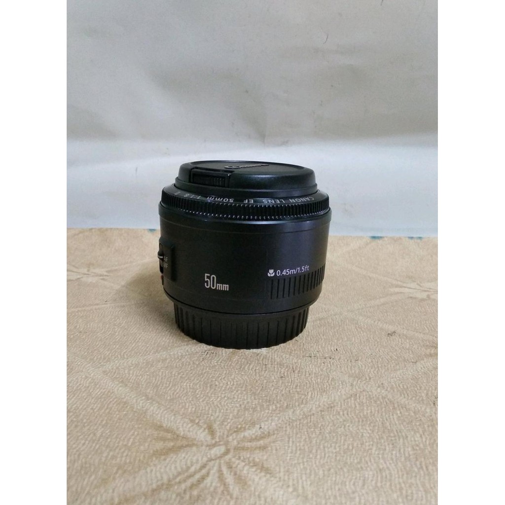 lensa fix canon 50 mm Second