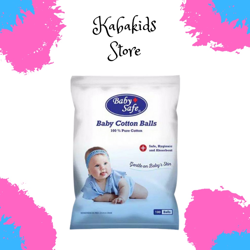 Baby Safe Cotton Balls 100's