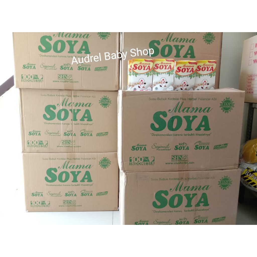 Mama Soya - Susu Kedelai Pelancar Asi - Asi Booster - Susu Kedelai Ibu Menyusui - Penambah Asi