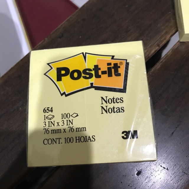 

Post It 3M 654 Notes Memo